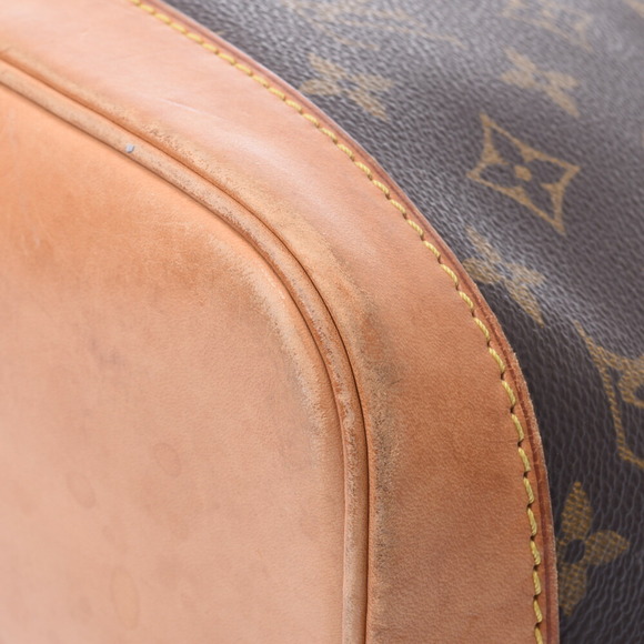 LOUIS VUITTON Monogram Alma Brown Handbag - Picture 7 of 9